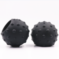 Factory custom molded silicon rubber parts hollow rubber ball
